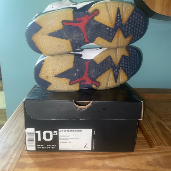Jordan 6 “Olympics” 2012 men’s Sneakers size 10.5
